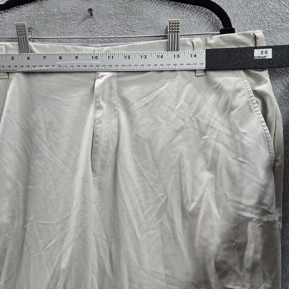 Adidas Men Activewear Pants 40X30 Gray Chino Golf Performance 29